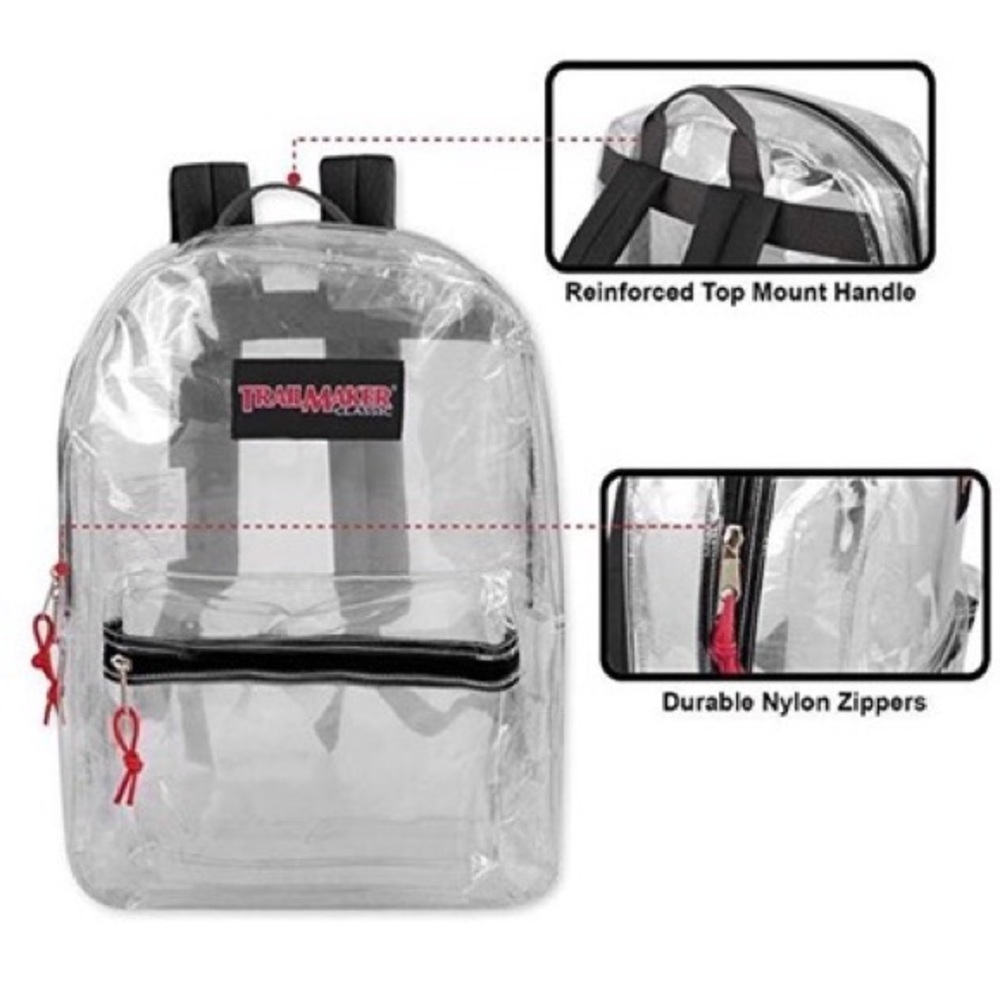 Trailmaker Classic Clear Backpack - image 5